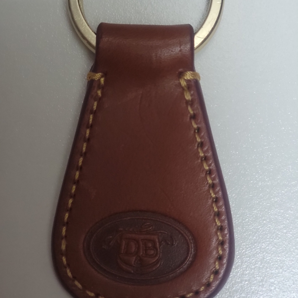 Dooney & Bourke Leather Keychain